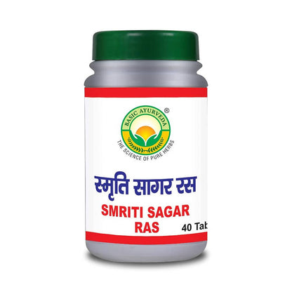 Buy Basic Ayurveda Smriti Sagar Ras Tablets from DrMediCart, Ship from India to USA