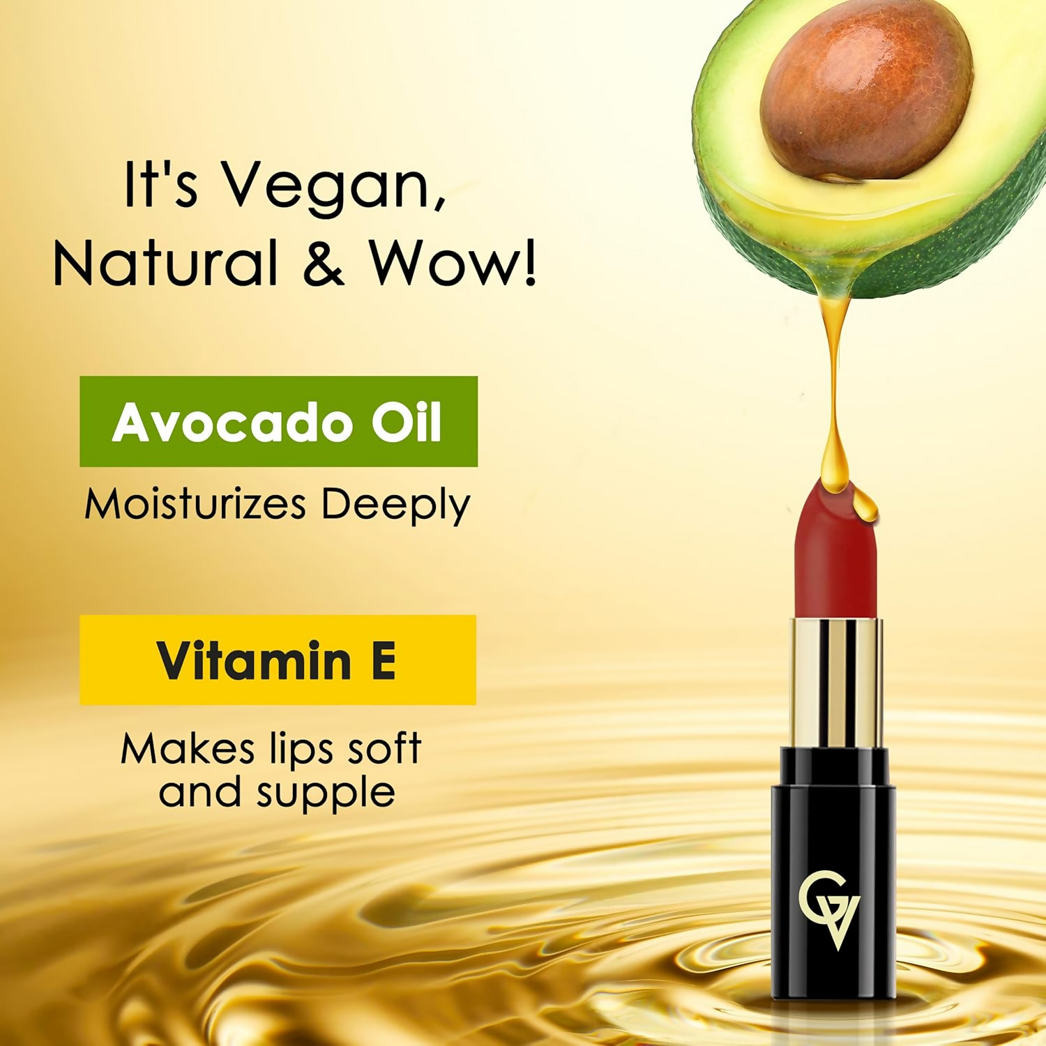 Good Vibes HydraGlow Creme Lipstick - Blush Nude