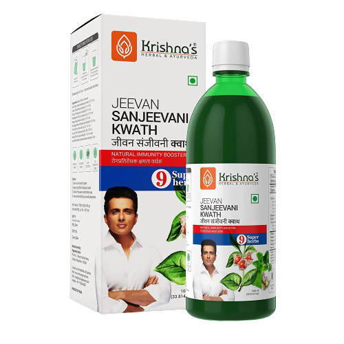 Krishna's Herbal & Ayurveda Jeevan Sanjeevani Kwath Juice