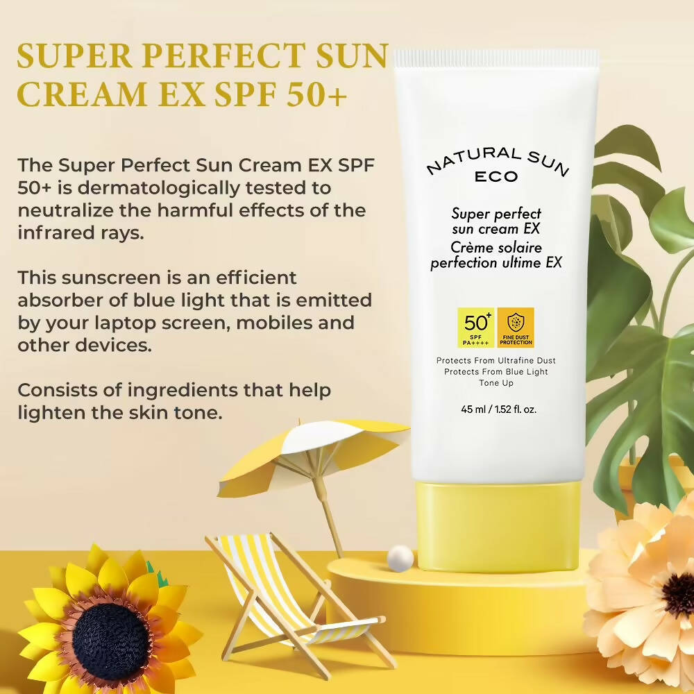 The Face Shop Natural Sun Eco Super Perfect Sun Cream Ex-SPF 50 - Drmedicart