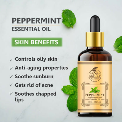 Skiura Nature 100% Natural Peppermint Essential Oil