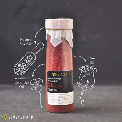Soulflower Aromatherapy Essential Oil  Bath Salt