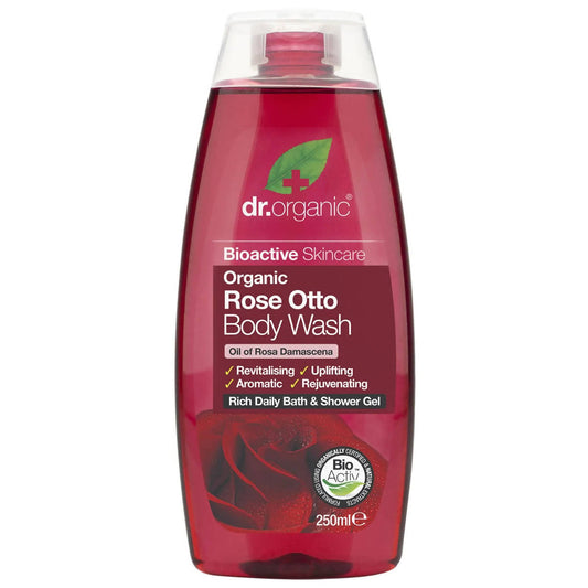 Dr.Organic Rose Otto Body Wash - DrMediCart