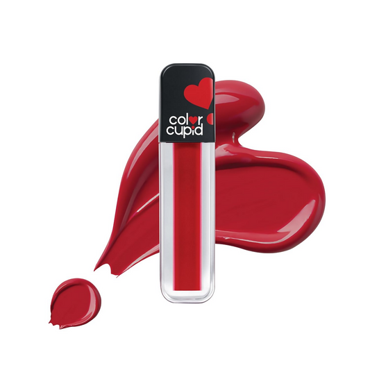 Color Cupid Matte Intense Color 18-Hour Stay Liquid Lipstick - Romantic Red