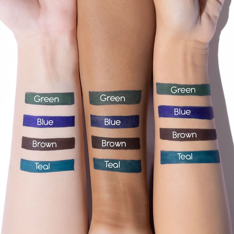 Kay Beauty By Katrina Kaif 24HR Coloured Matte Kajal - Teal