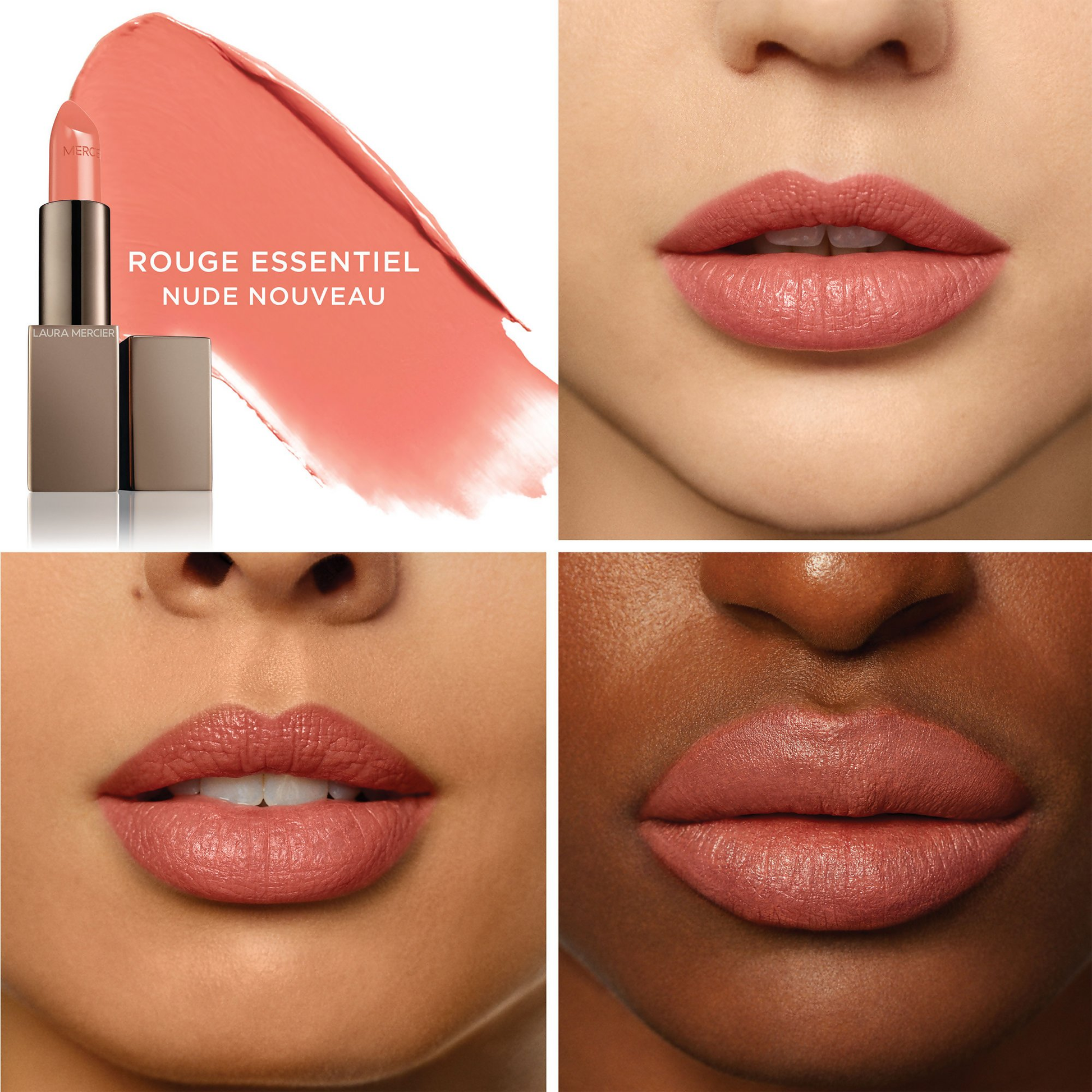 Laura Mercier Rouge Essentiel Silky Creme Lipstick - Nude Nouveau