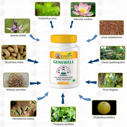 Gunatit Herbal Genswell Capsules