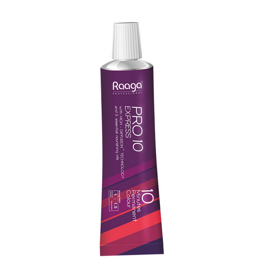 Raaga Professional Pro 10 Express Permanent Hair Colour - Black