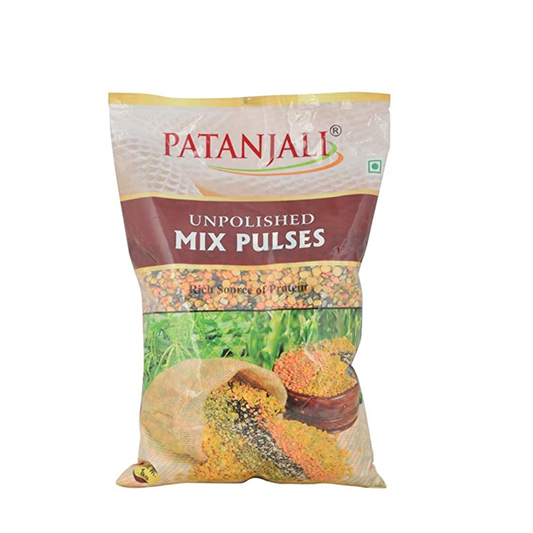 Buy Patanjali Unpolished Mix Pulses (1 kg) from DrMediCart, Ship from India to USA