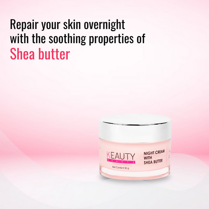 Keauty Beauty Night Cream With Shea Butter