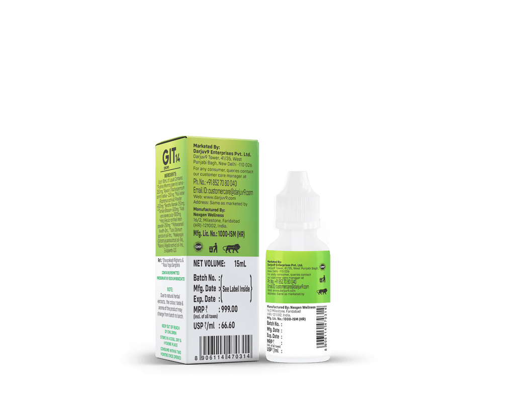 Herbs & Hills GIT 14 Drops