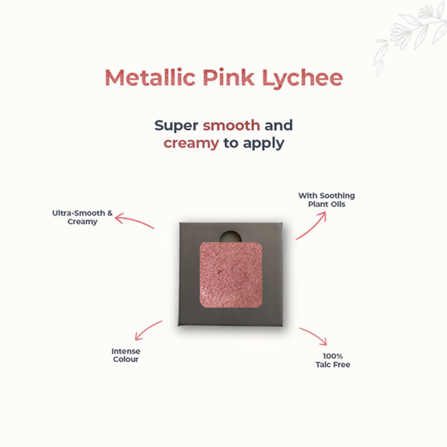 Disguise Satin Smooth Eyeshadow Squares - Metallic Pink Lychee 207