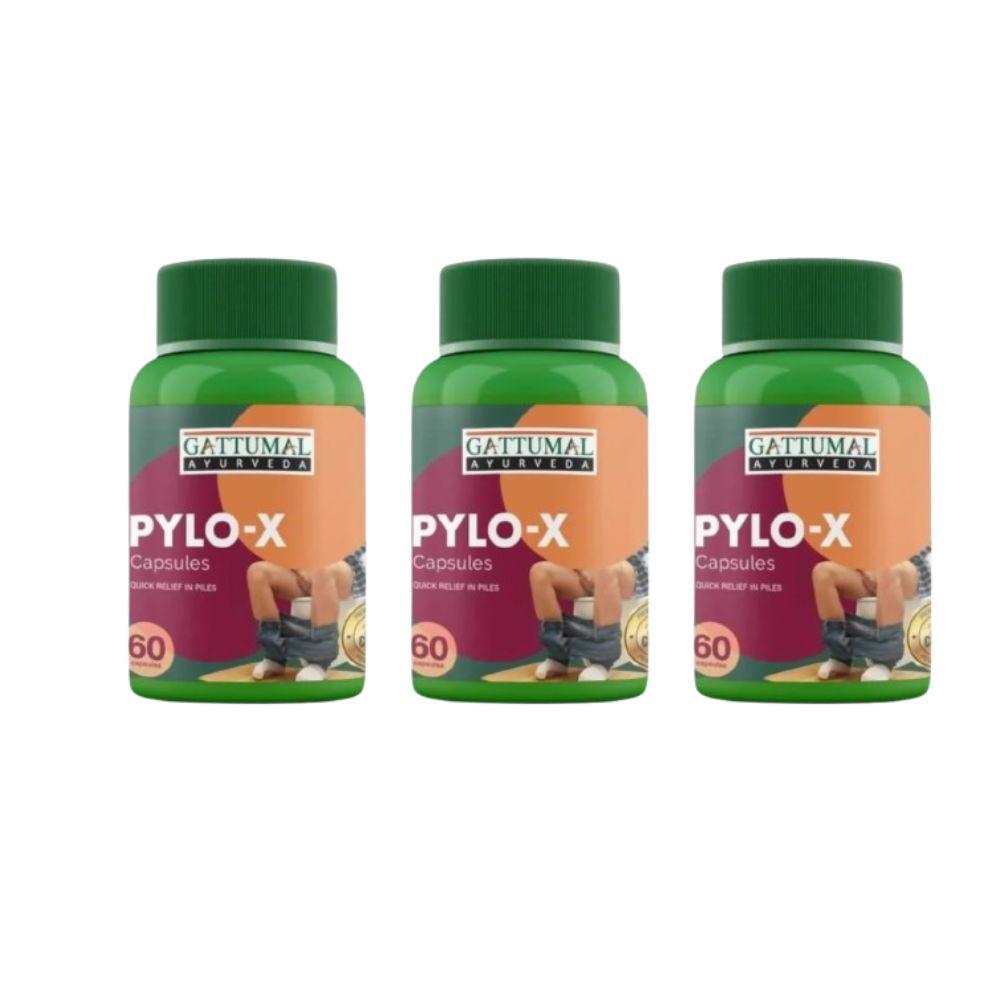 Gattumal Ayurveda Pylo-X Capsules