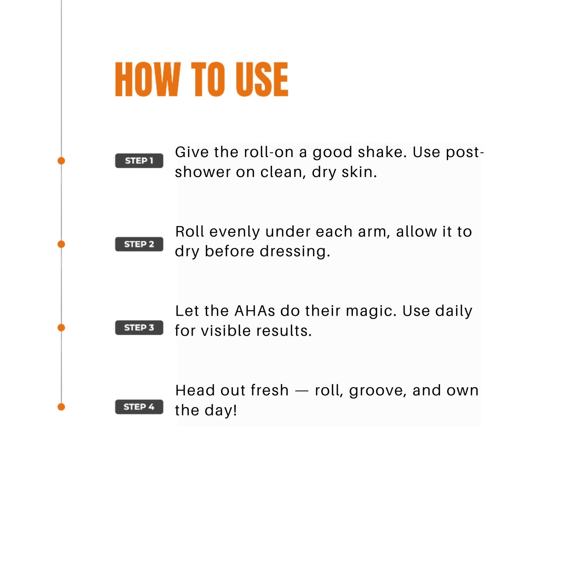Detoxie 5% AHA BHA Underarm Lightening Deo Roll On (Pine Fresh)