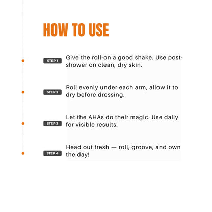 Detoxie 5% AHA BHA Underarm Lightening Deo Roll On (Pine Fresh)