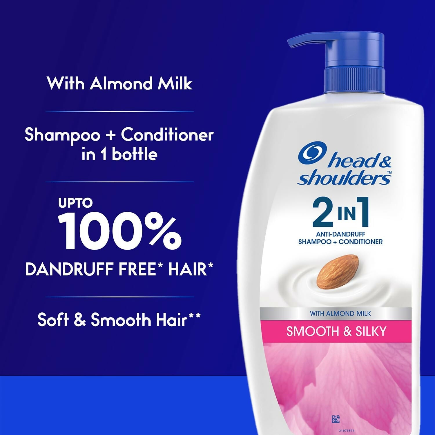 Head & Shoulders 2-in-1 Smooth and Silky Anti Dandruff Shampoo + Conditioner