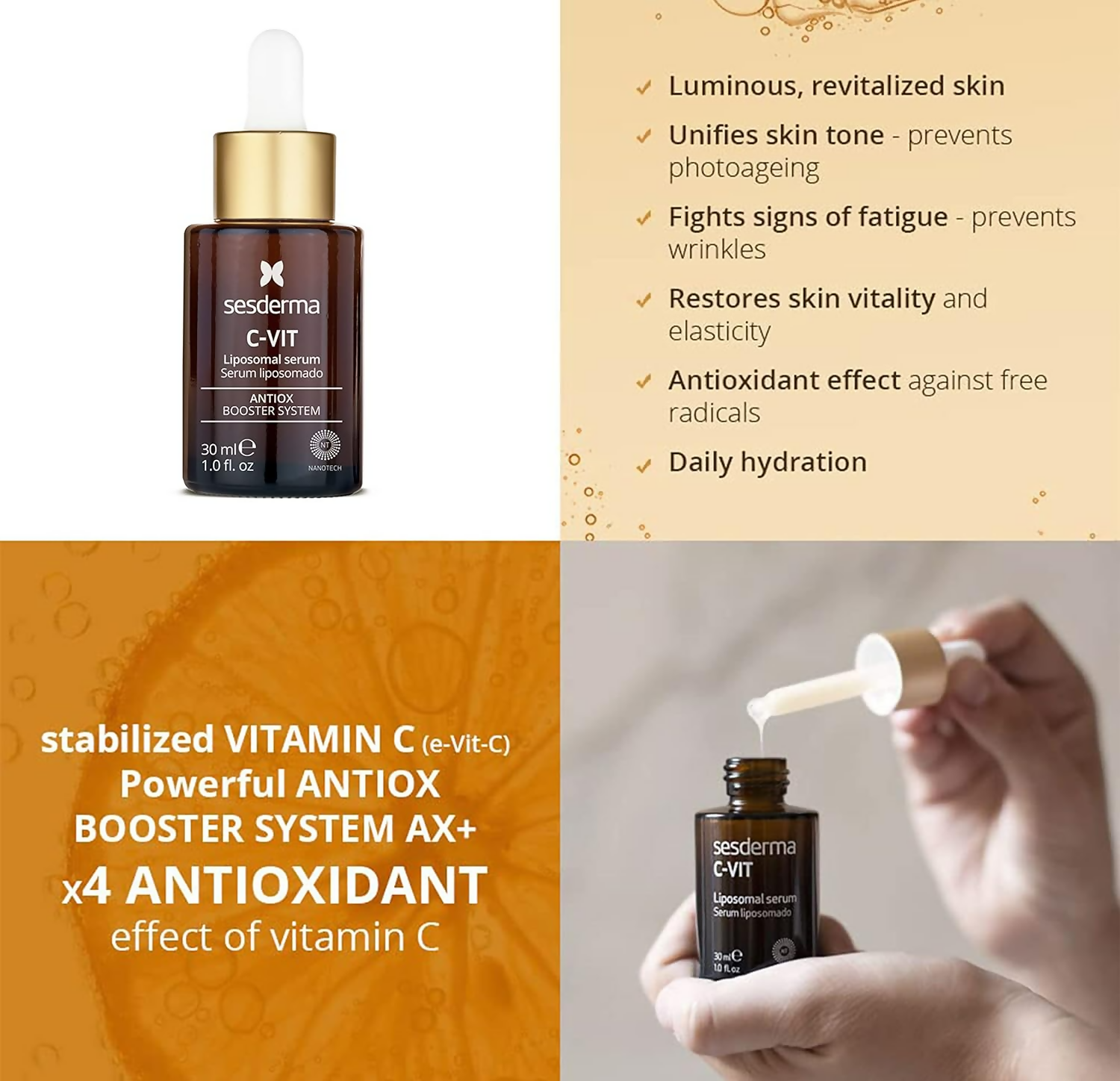 Buy Sesderma C-Vit Liposomal Serum from DrMediCart, Ship from India to USA