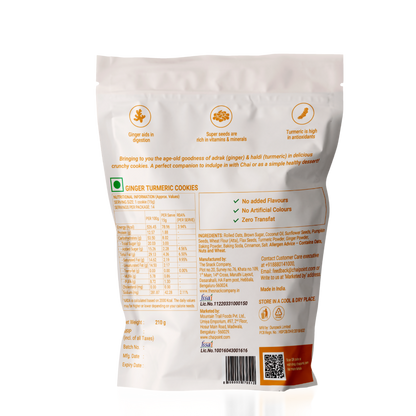 Chai Point Ginger Turmeric cookies