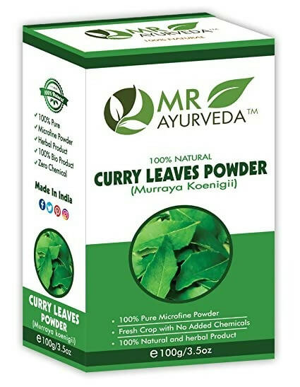Buy Mr Ayurveda Curry Leaves Powder from DrMediCart, Ship from India to USA