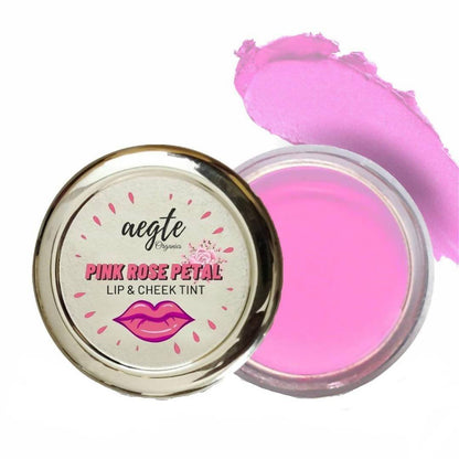 Buy Aegte Organics Pink Rose Petal Lip & Cheek Tint Balm from DrMediCart, Ship from India to USA