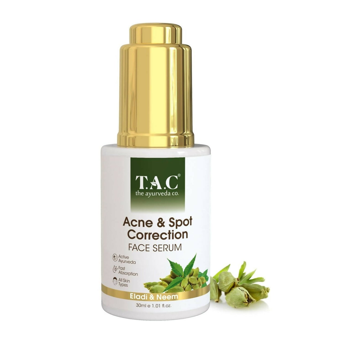 TAC   The Ayurveda Co. With Eladi And Neem Face Serum