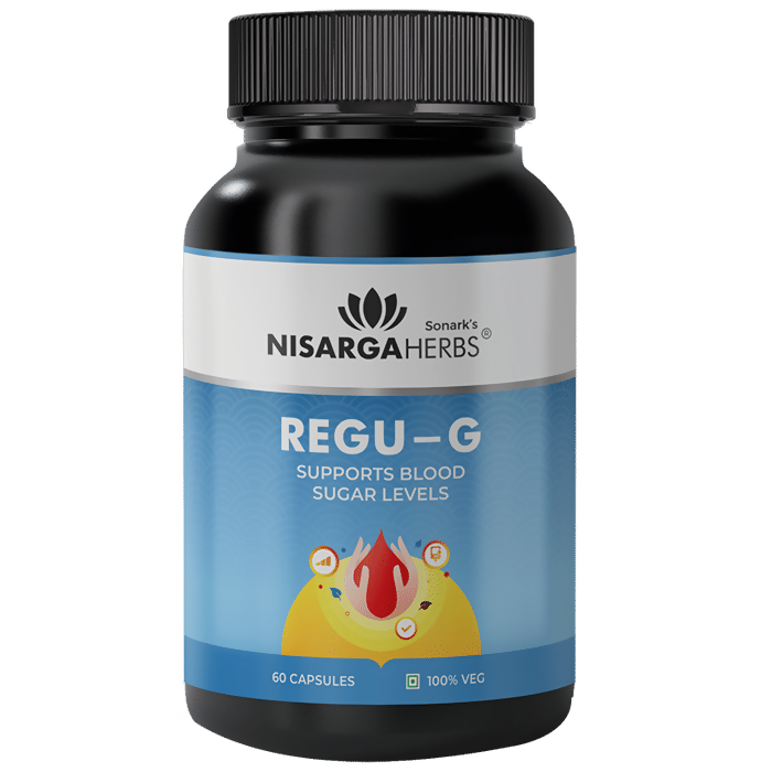 Nisarga Herbs Regu-G Veggie Capsules