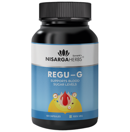 Nisarga Herbs Regu-G Veggie Capsules