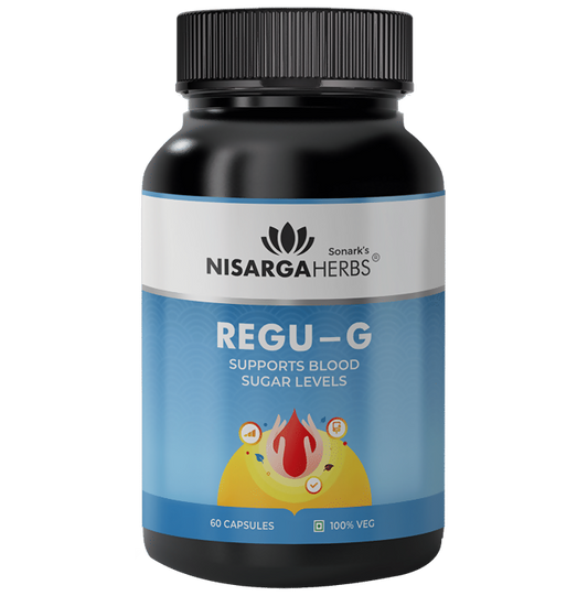 Nisarga Herbs Regu-G Veggie Capsules
