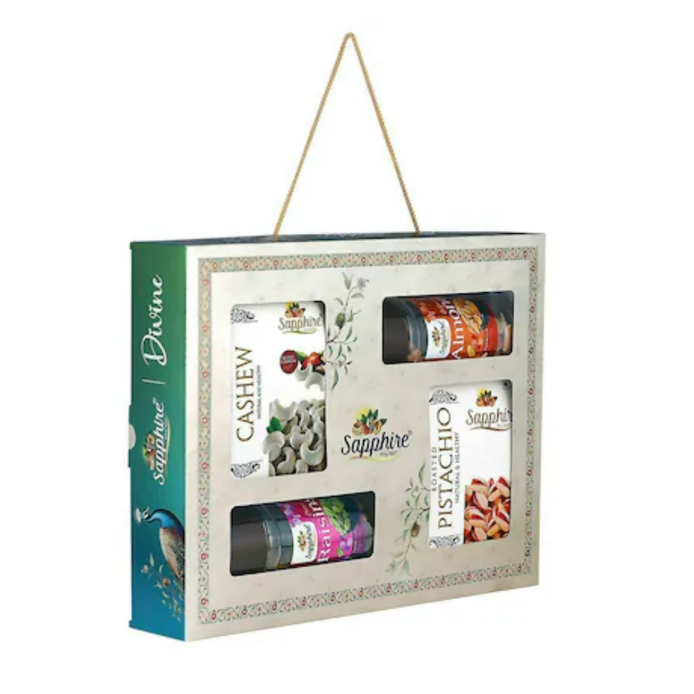Sapphire Dry Nuts Divine Assorted Dry Fruit Gift Pack