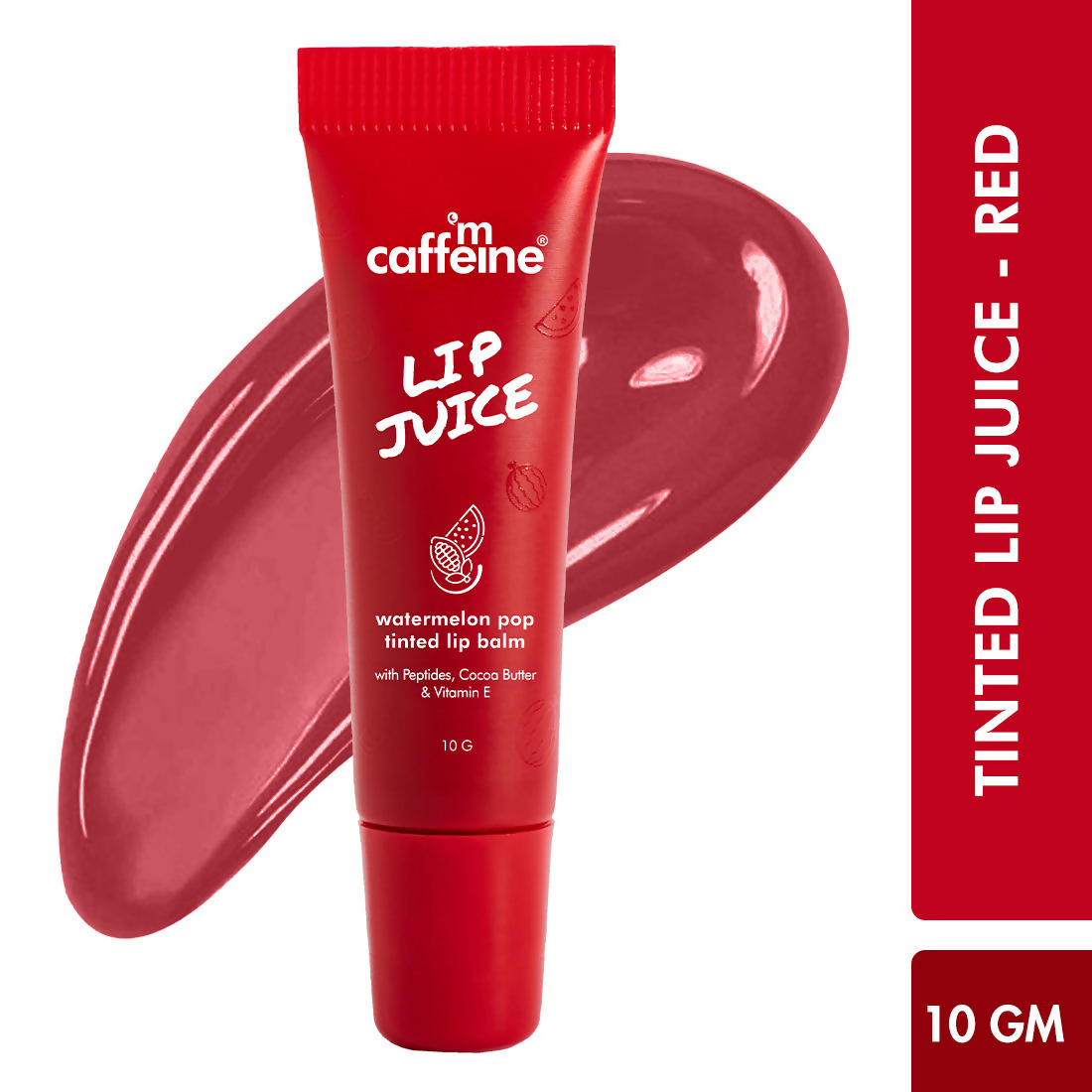 mCaffeine Lip Juice Tinted Lip Balm - Watermelon Pop