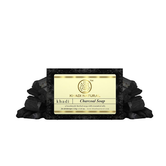Khadi Natural Charcoal Handmade Soap