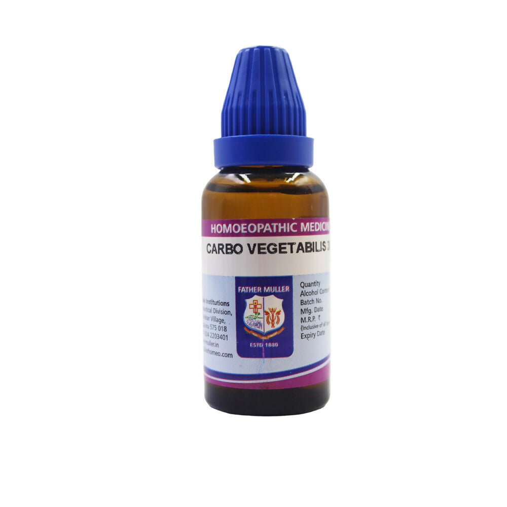 Father Muller Carbo Vegetabilis Dilution