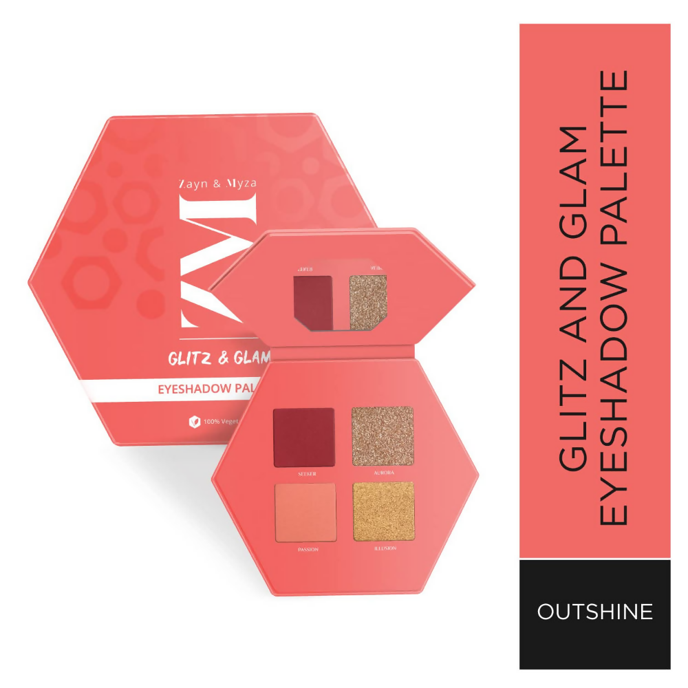 Zayn & Myza Glitz And Glam Eye Shadow Palette  - Outshine