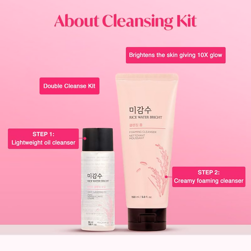 The Face Shop 2 Step Rice Water Bright Kit
