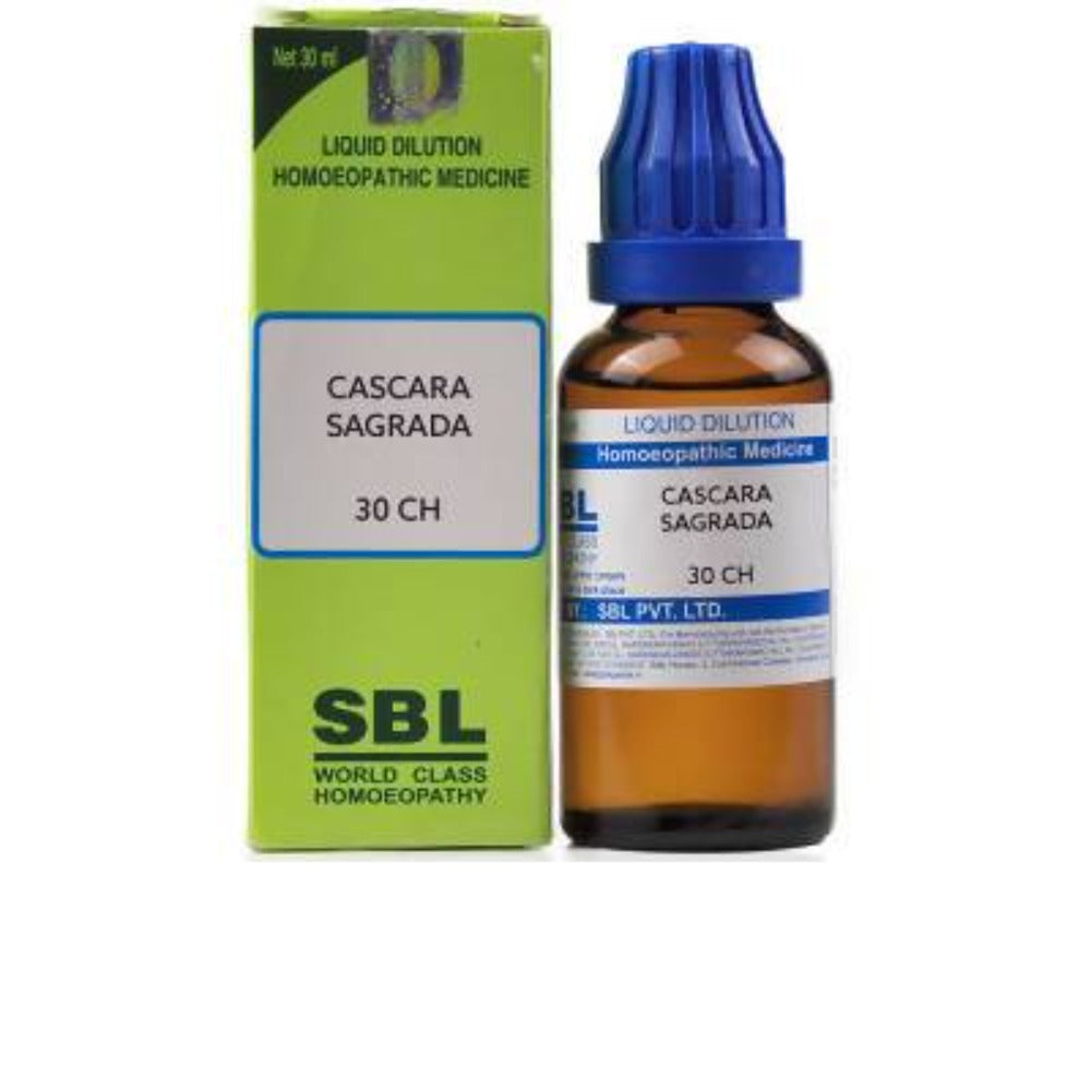 SBL Homeopathy Cascara Sagrada Dilution - Limited Time Offer