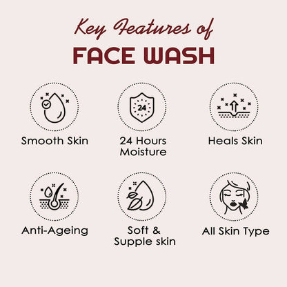 NutriGlow Advanced Organics Red Wine Face Wash