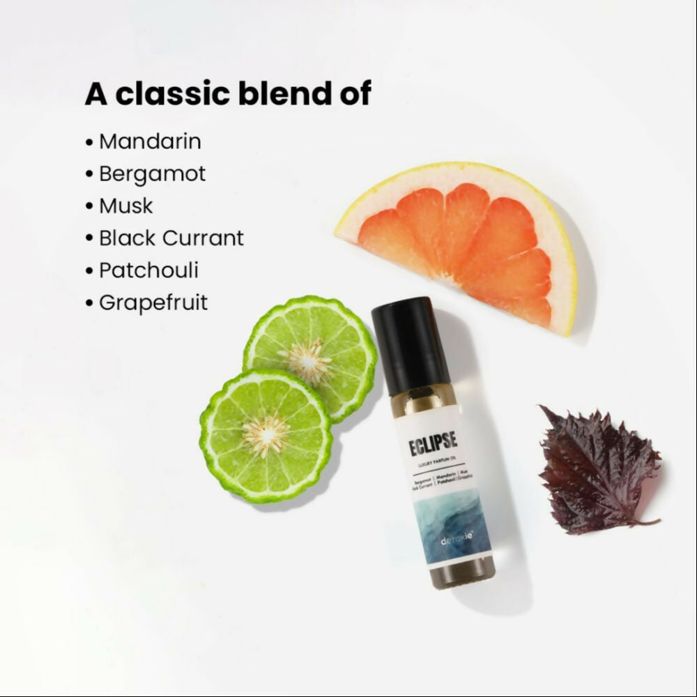 Detoxie Eclipse - Luxury Parfum Oil (Attar) Non-Alcoholic