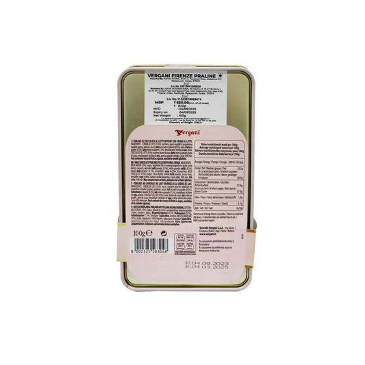 Buy Ajfan Milk Chocolate Cream Pralines in Firenze Gift Tin from DrMediCart, Ship from India to USA
