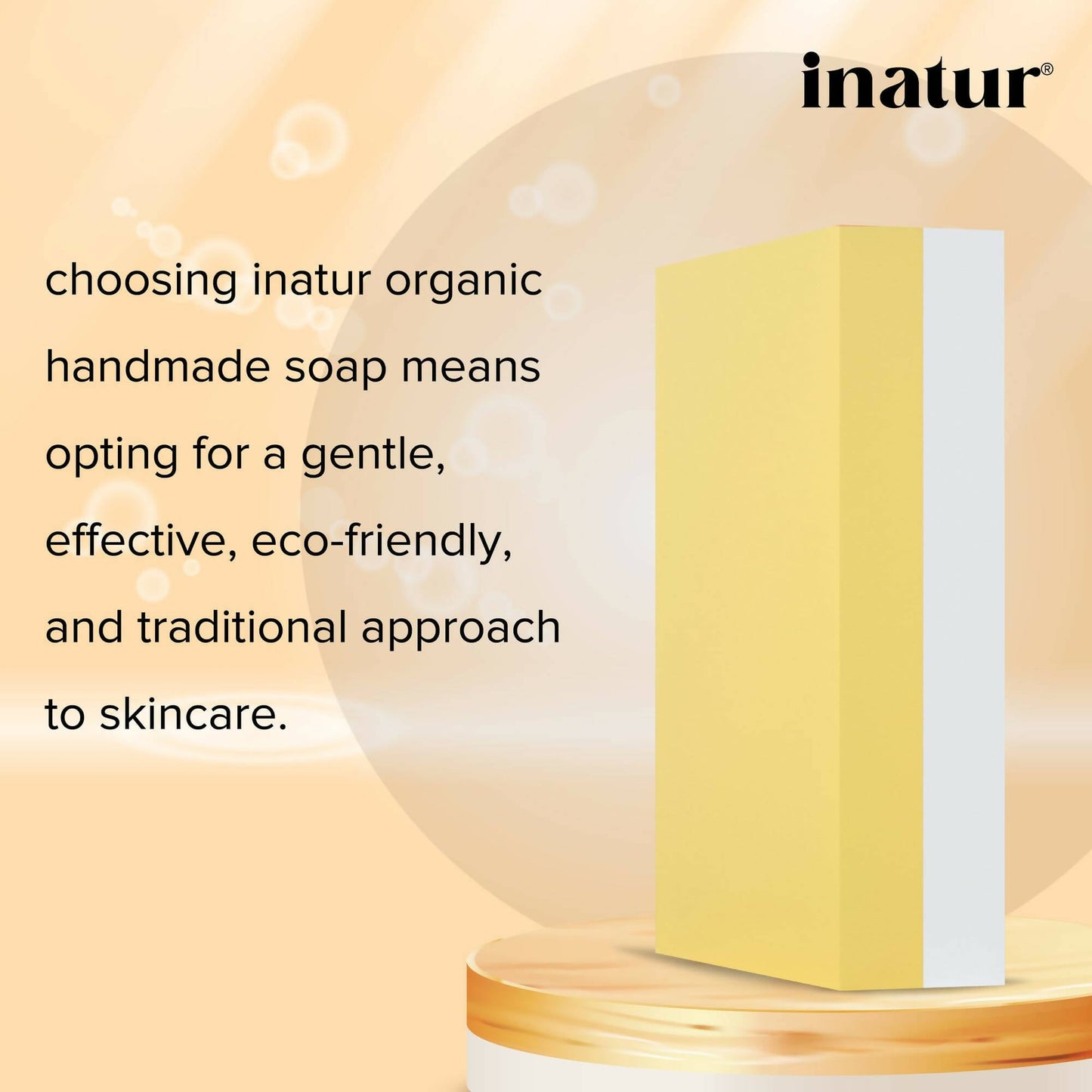 Inatur Papaya and Coconut Soap