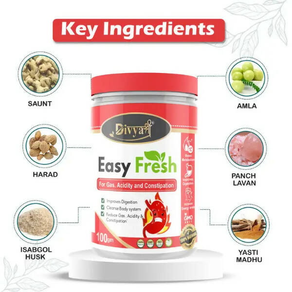 Divya Shree Easy Fresh for Gas, Acidity and Constipation Powder