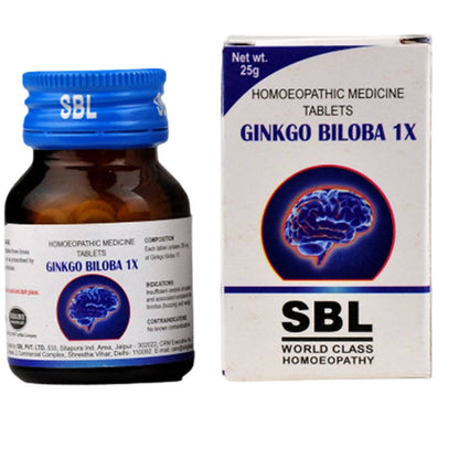 Buy SBL Homeopathy Ginkgo Biloba Tablets from DrMediCart, Ship from India to USA