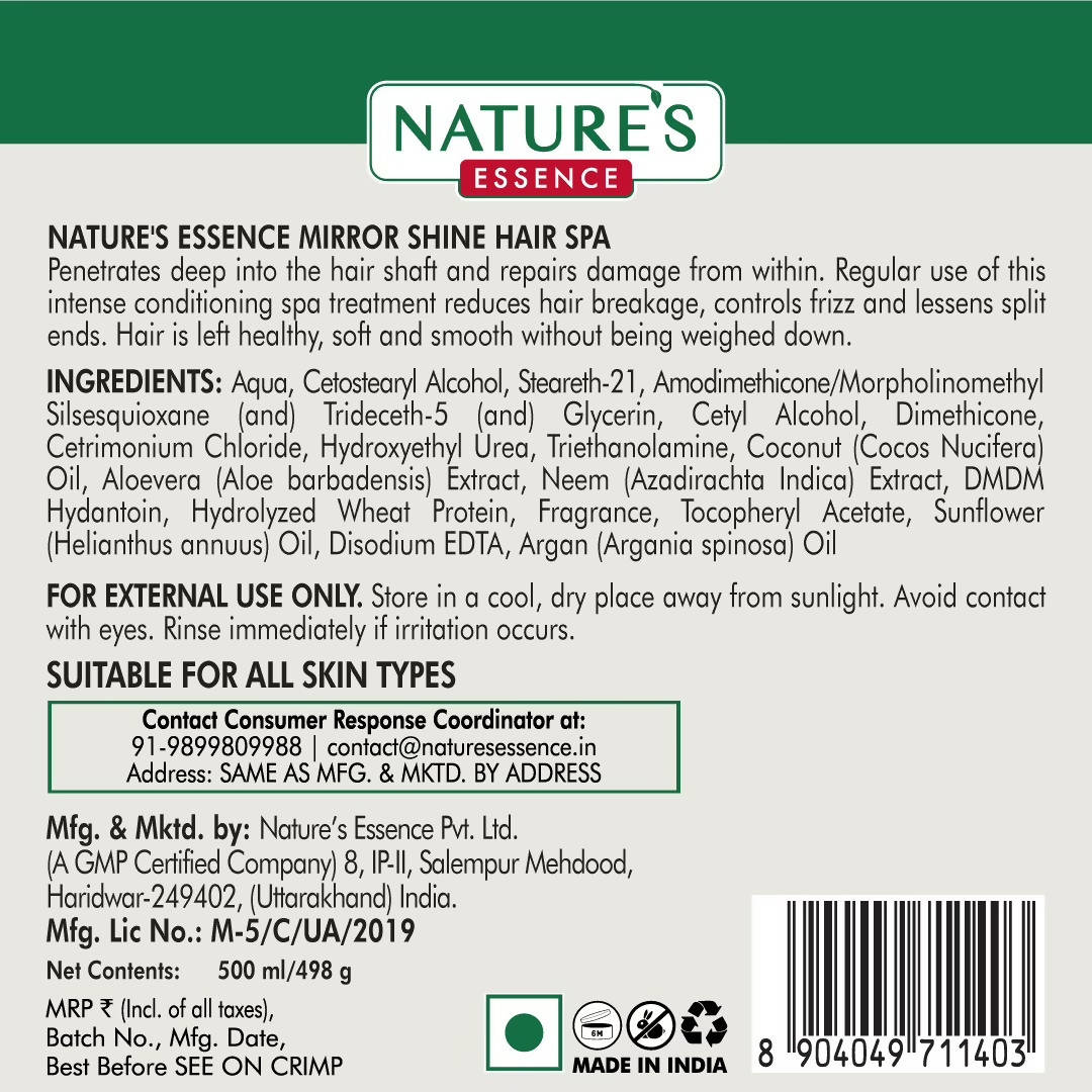 Nature's Essence Mirror Shine Deep Conditioning Hair Spa