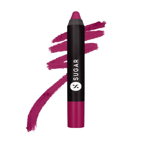 Sugar Matte As Hell Crayon Lipstick - Rose Tyler (Deep Rose) - DrMediCart