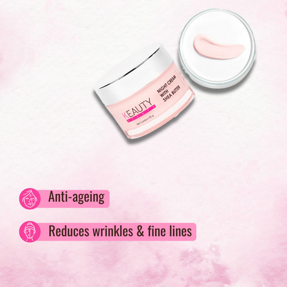 Keauty Beauty Night Cream With Shea Butter