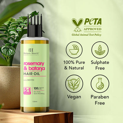 Botanic Hearth Rosemary & Batana Hair Oil