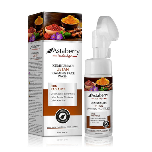 astaberry indulge kumkumadi ubtan foaming face wash buy in usa