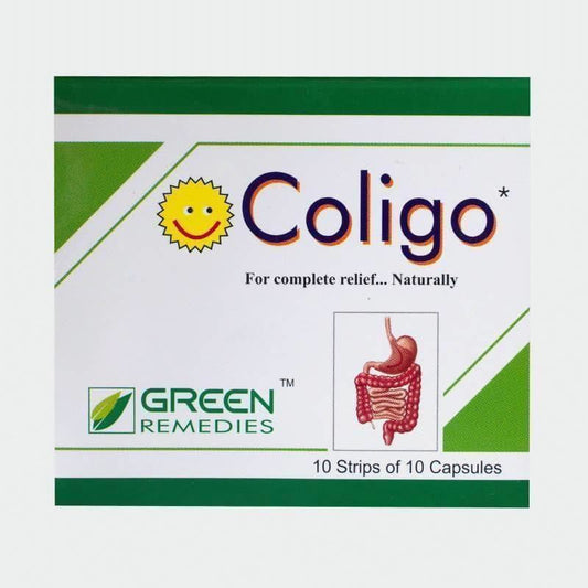 Buy Green Remedies Coligo Capsules from DrMediCart, Ship from India to USA
