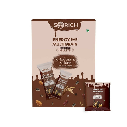 Buy Sorich Organics Multigrain Energy Mini Bars Chocolate Chunk from DrMediCart