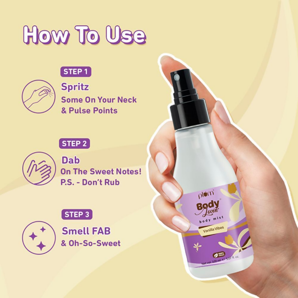 Plum BodyLovin Vanilla Vibes Body Mist