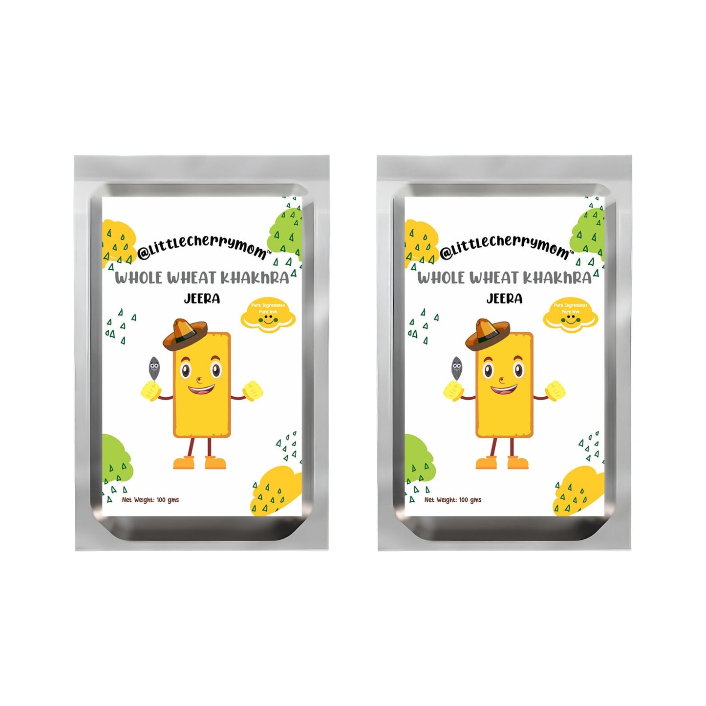 Littlecherrymom Whole Wheat Khakhra – Jeera